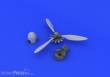Eduard Accessories 672086 - Fw 190A propeller for Eduard in 1:72