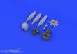 Eduard Accessories 672086 - Fw 190A propeller for Eduard in 1:72