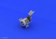 Eduard Accessories 672088 - Fw 190A-8 engine& fuselage guns f.Eduard in 1:72