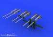 Eduard Accessories 672092 - M-2 Browning guns in 1:72