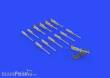 Eduard Accessories 672132 - B-17G guns for Airfix in 1:72