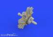 Eduard Accessories 672139 - Fokker Dr.I engine for Eduard in 1:72