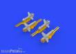 Eduard Accessories 672144 - Falanga 9M17P missiles in 1:72