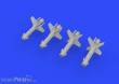 Eduard Accessories 672144 - Falanga 9M17P missiles in 1:72