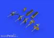 Eduard Accessories 672157 - H8K2 Emily guns for Hasegawa in 1:72