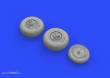 Eduard Accessories 672159 - Me 262 wheels for Airfix in 1:72