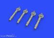 Eduard Accessories 672178 - B-24 turbochargers f.Eduard,Hasegawa in 1:72