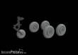 Eduard Accessories 672228 - MiG-17 wheels for Airfix in 1:72