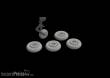 Eduard Accessories 672228 - MiG-17 wheels for Airfix in 1:72