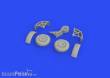 Eduard Accessories 672247 - Z-37A wheels for Eduard in 1:72