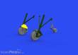 Eduard Accessories 672247 - Z-37A wheels for Eduard in 1:72