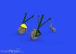 Eduard Accessories 672247 - Z-37A wheels for Eduard in 1:72