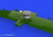 Eduard Accessories 672262 - Z-37A aerial applicator M72 1/72 for EDUARD in 1:72