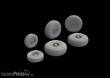 Eduard Accessories 672263 - C-130 wheels 1/72 for ZVEZDA in 1:72