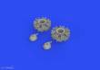 Eduard Accessories 672275 - B-25J engines for EDUARD/HASEGAWA in 1:72