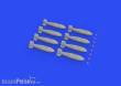 Eduard Accessories 672277 - British 1000lb retarded bombs in 1:72