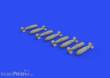 Eduard Accessories 672277 - British 1000lb retarded bombs in 1:72