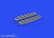 Eduard Accessories 672279 - P-51B/C exhausts stacks PRINT for ARMA HOBBY