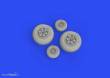 Eduard Accessories 672283 - Tornado wheels for REVELL