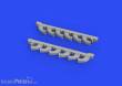 Eduard Accessories 672284 - 1:72 S-199 exhaust stacks PRINT 1/72