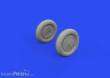 Eduard Accessories 672285 - 1:72 S-199 wheels PRINT 1/72