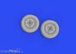 Eduard Accessories 672285 - 1:72 S-199 wheels PRINT 1/72