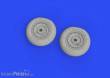 Eduard Accessories 672287 - 1:72 Fw 190D wheels 1/72