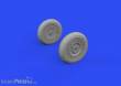 Eduard Accessories 672287 - 1:72 Fw 190D wheels 1/72