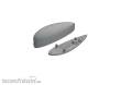 Eduard Accessories 672290 - 1:72 F4F 42gal ventral drop tank PRINT 1/72