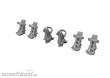 Eduard Accessories 672292 - 1:72 Luftwaffe rudder pedals PRINT 1/72