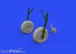 Eduard Accessories 672302 - 1:72 Hurricane Mk.I wheels for ARMA HOBBY