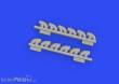 Eduard Accessories 672305 - 1:72 P-39Q exhaust stacks PRINT 1/72 for ARMA HOBBY