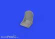 Eduard Accessories 672306 - 1:72 P-39Q seat PRINT 1/72 for ARMA HOBBY