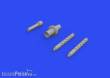 Eduard Accessories 672307 - 1:72 P-39Q gun barrels PRINT 1/72 for ARMA HOBBY