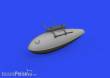 Eduard Accessories 672309 - 1:72 P-39Q 75gal drop tank PRINT 1/72 ARMA HOBBY