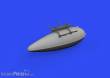 Eduard Accessories 672309 - 1:72 P-39Q 75gal drop tank PRINT 1/72 ARMA HOBBY