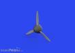 Eduard Accessories 672313 - 1:72 Bf 109F propeller early PRINT 1/72 EDUARD