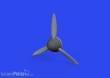 Eduard Accessories 672314 - 1:72 Bf 109F propeller late PRINT 1/72 EDUARD