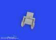 Eduard Accessories 672315 - 1:72 Bf 109F gun barrels PRINT 1/72 EDUARD
