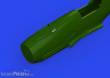 Eduard Accessories 672315 - 1:72 Bf 109F gun barrels PRINT 1/72 EDUARD