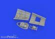 Eduard Accessories 672318 - 1:72 Bf 109F radio compartment PRINT 1/72 EDUARD