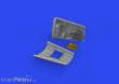 Eduard Accessories 672318 - 1:72 Bf 109F radio compartment PRINT 1/72 EDUARD