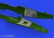 Eduard Accessories 672318 - 1:72 Bf 109F radio compartment PRINT 1/72 EDUARD
