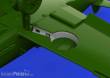 Eduard Accessories 672322 - 1:72 Bf 109F wheel bays rounded PRINT 1/72 EDUARD