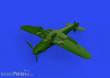Eduard Accessories 672322 - 1:72 Bf 109F wheel bays rounded PRINT 1/72 EDUARD