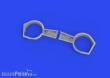 Eduard Accessories 672323 - 1:72 Bf 109F/G wheel bays angular PRINT 1/72 EDUARD