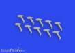 Eduard Accessories 672329 - 1:72 Bf 109 balance weights PRINT 1/72 EDUARD
