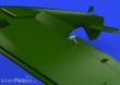 Eduard Accessories 672329 - 1:72 Bf 109 balance weights PRINT 1/72 EDUARD