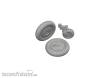 Eduard Accessories 672348 - 1/72 Bf 109G-5/G-6 wheels PRINT 1/72