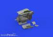 Eduard Accessories 672350 - 1:72 Bf 109F engine PRINT 1/72 EDUARD
